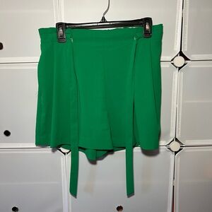 Green shorts
